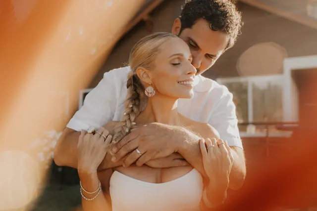 The wedding celebration at Alderbrook