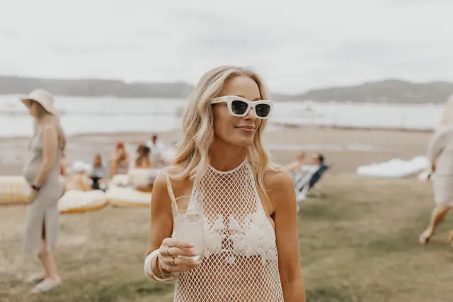 The wedding celebration at Alderbrook
