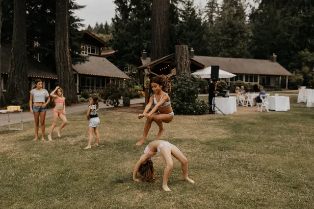 Wedding portraits at Alderbrook