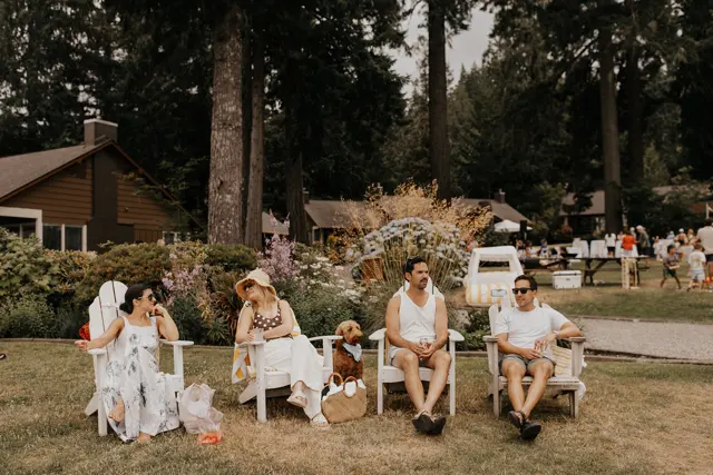 Wedding portraits at Alderbrook