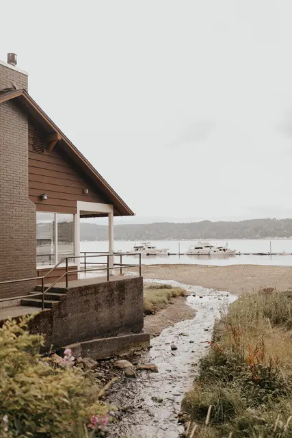 Family and friends at Alderbrook