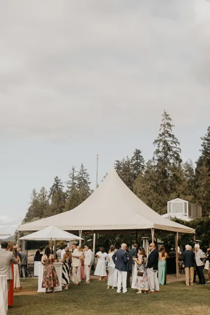 Family and friends at Alderbrook
