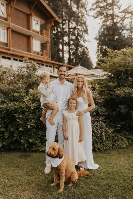 Family and friends at Alderbrook