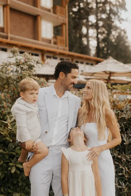 Family and friends at Alderbrook