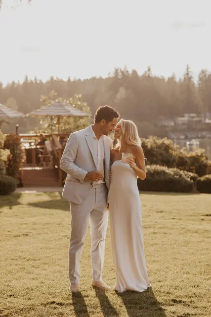 Wedding portraits of Katie and Danny